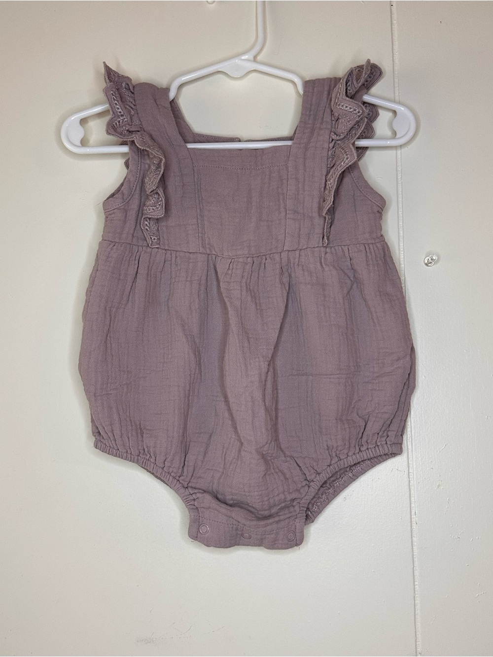 Quincy Mae Mauve Naomi Romper